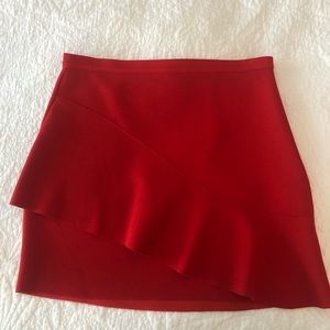 Red Topshop Skirt
